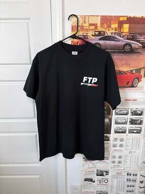 FTP Scream Ghostface Logo Tee Black Size S